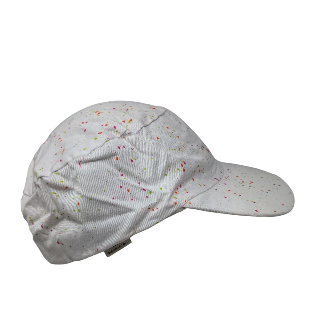 Sports Cap Army Cadeta Hat Multicolor OSFA Adjustable Splatter Paint Blank